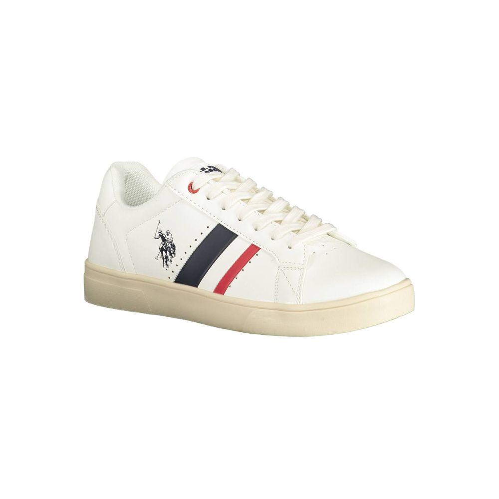 U.S. POLO ASSN. White Eco Leather Sneaker