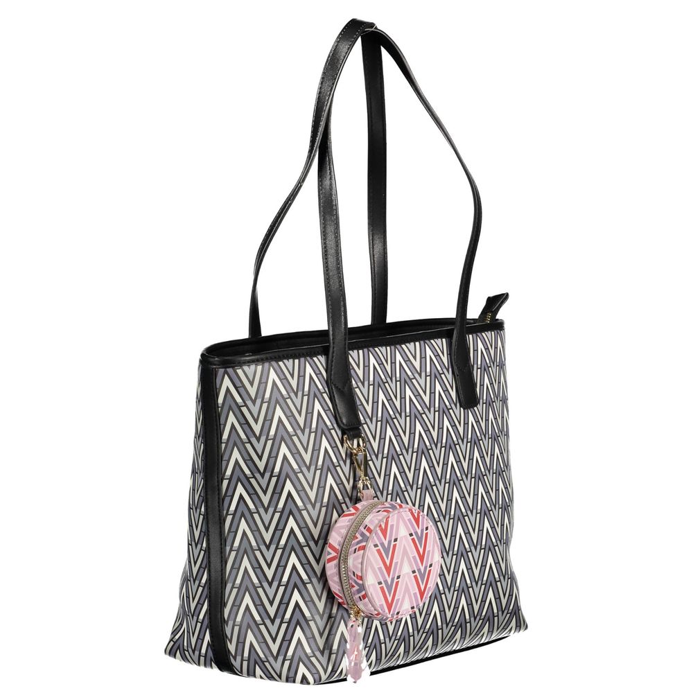 Mario Valentino Black Polyethylene Handbag