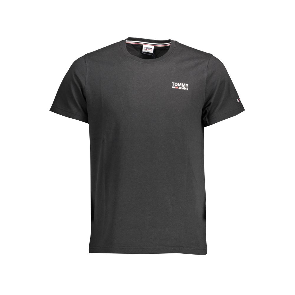 Tommy Hilfiger Black Cotton T-Shirt