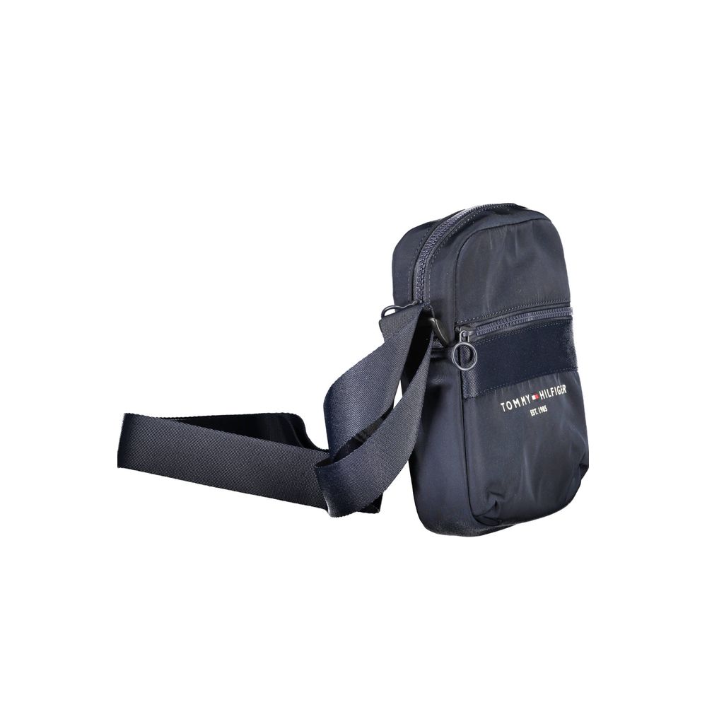 Tommy Hilfiger Blue Polyester Shoulder Bag