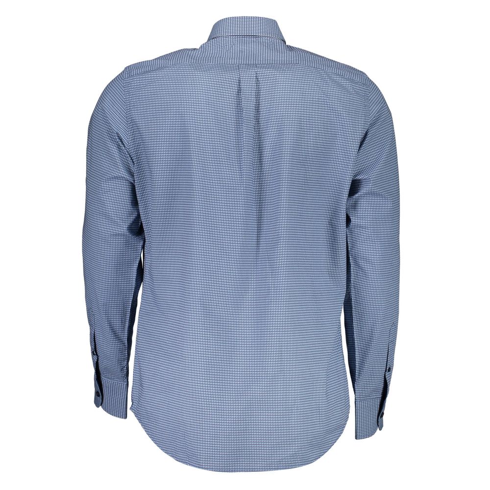 Harmont & Blaine Blue Cotton Shirt