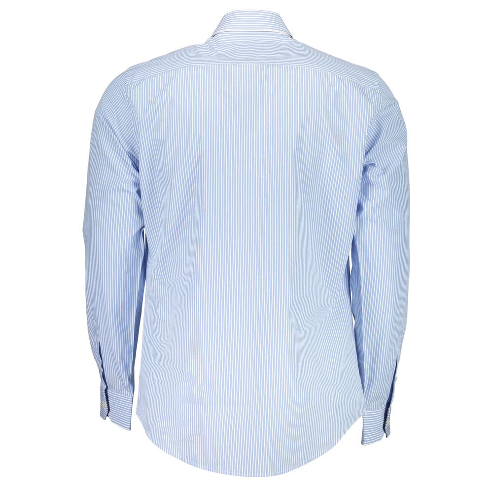 Harmont & Blaine Blue Cotton Shirt