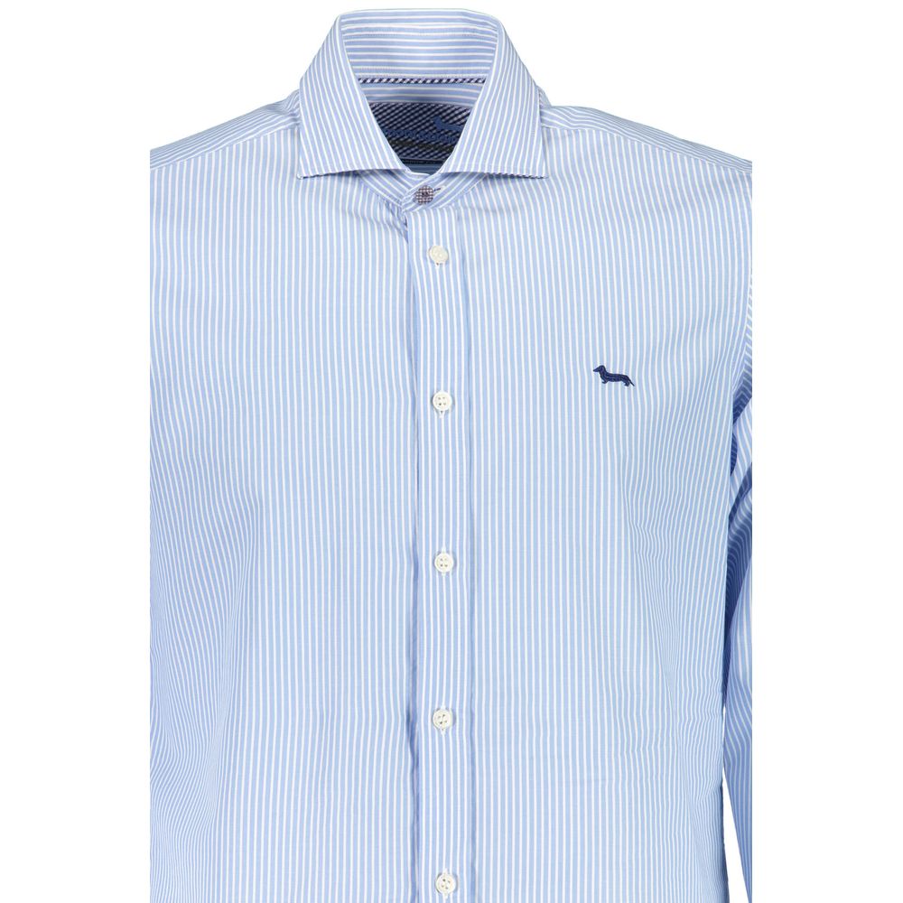Harmont & Blaine Blue Cotton Shirt