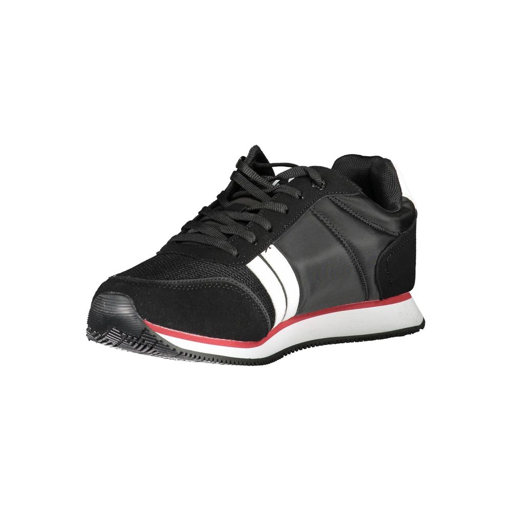 Sergio Tacchini Black Polyester Sneaker