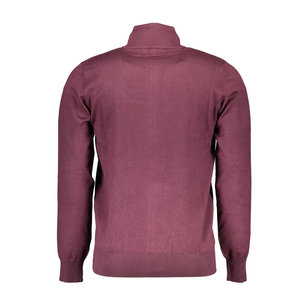 U.S. Grand Polo Red Nylon Sweater