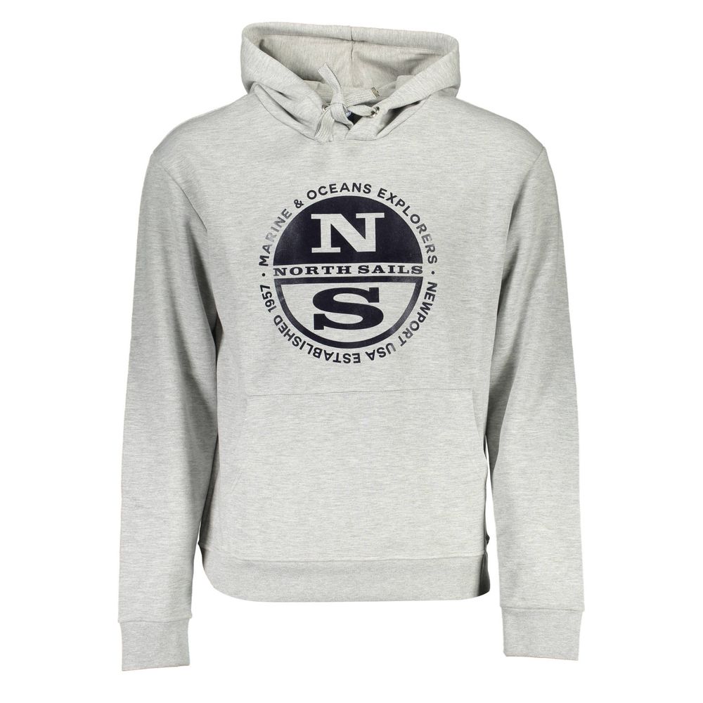 North Sails Gray Cotton Sweater