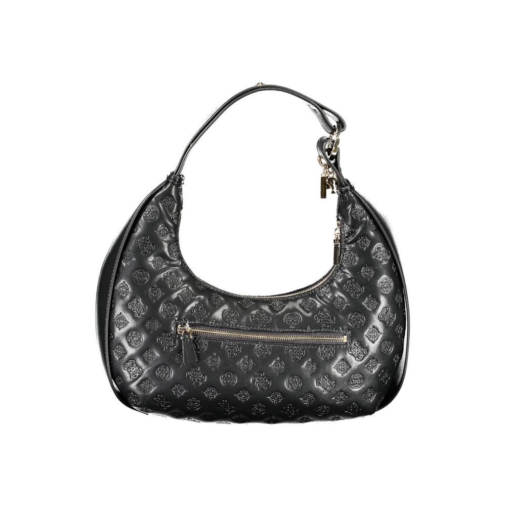 Guess Jeans Black Polyethylene Handbag