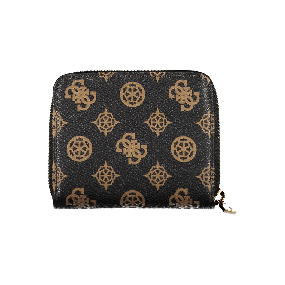 Guess Jeans Brown Polyethylene Wallet