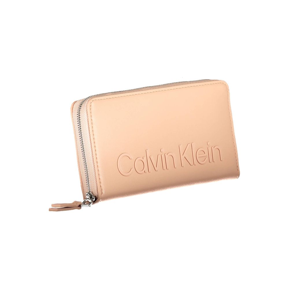 Calvin Klein Pink Polyester Wallet