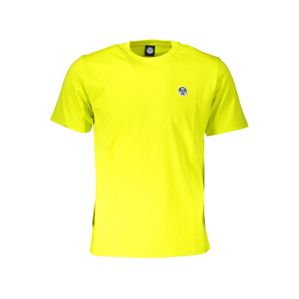 North Sails Yellow Cotton T-Shirt