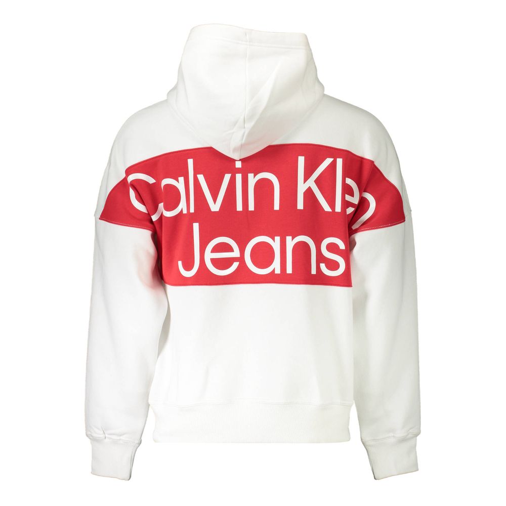 Calvin Klein White Cotton Sweater