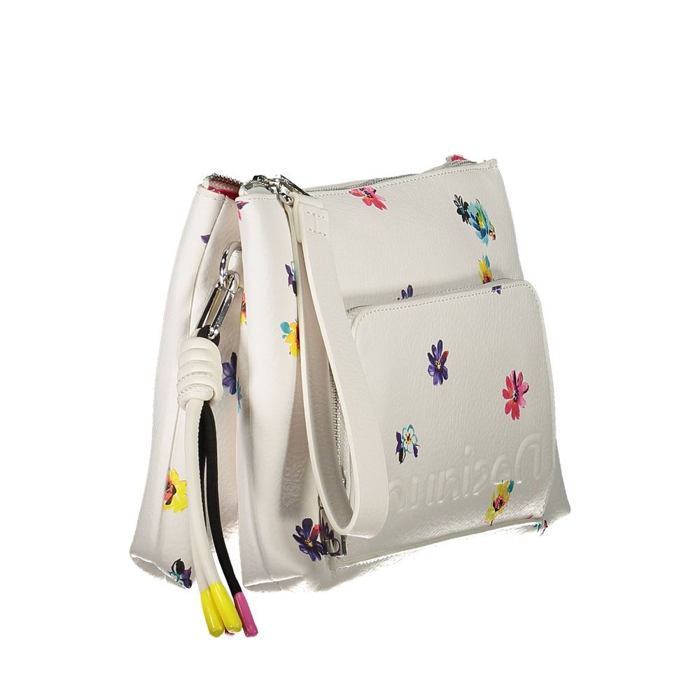 Desigual White Polyethylene Handbag