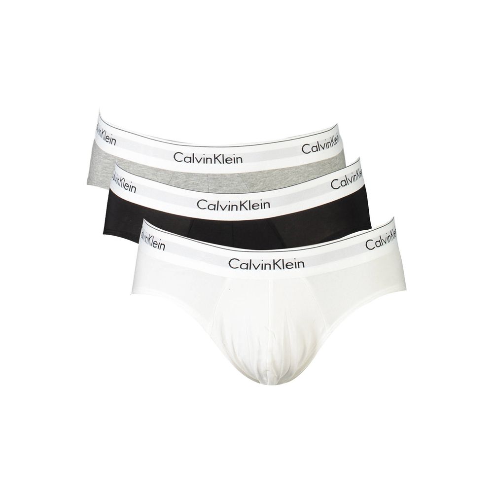 Calvin Klein Gray Cotton Underwear
