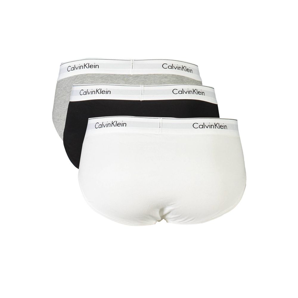 Calvin Klein Gray Cotton Underwear