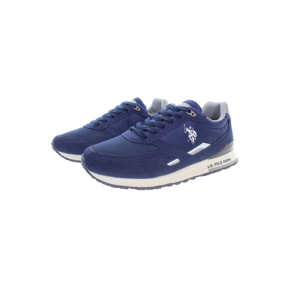 U.S. POLO ASSN. Blue Polyester Sneaker