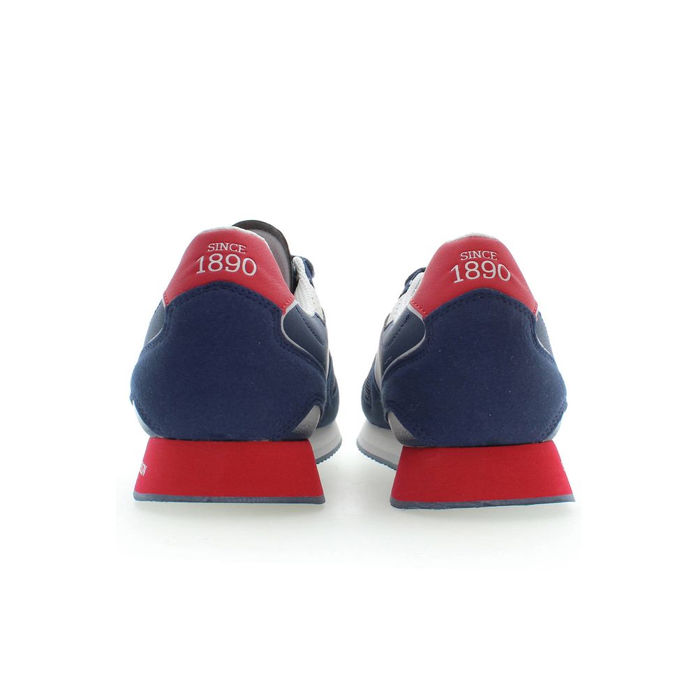 U.S. POLO ASSN. Blue Polyester Sneaker