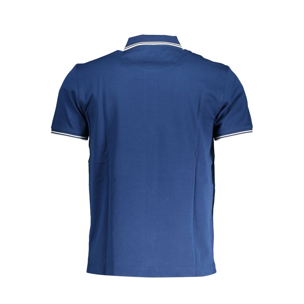 Bombažna polo majica Harmont & Blaine Blue
