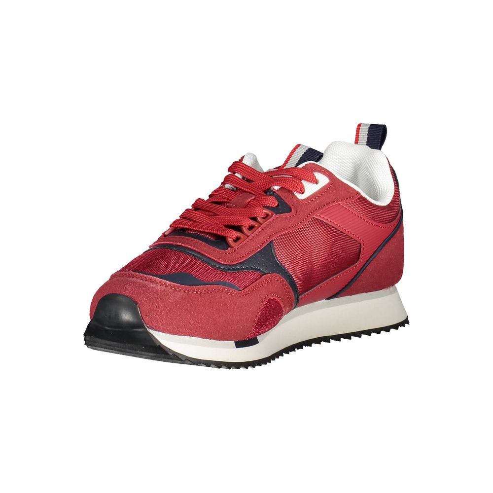 U.S. POLO ASSN. Red Polyester Sneaker