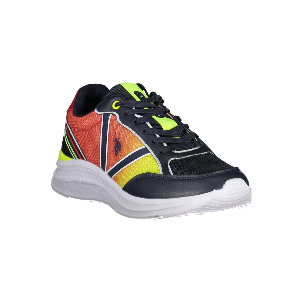 U.S. POLO ASSN. Blue Polyester Sneaker