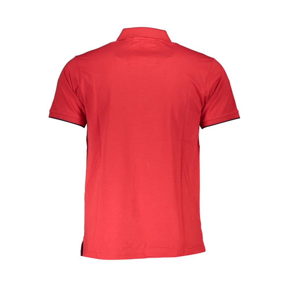 U.S. Grand Polo Red Cotton Polo Shirt
