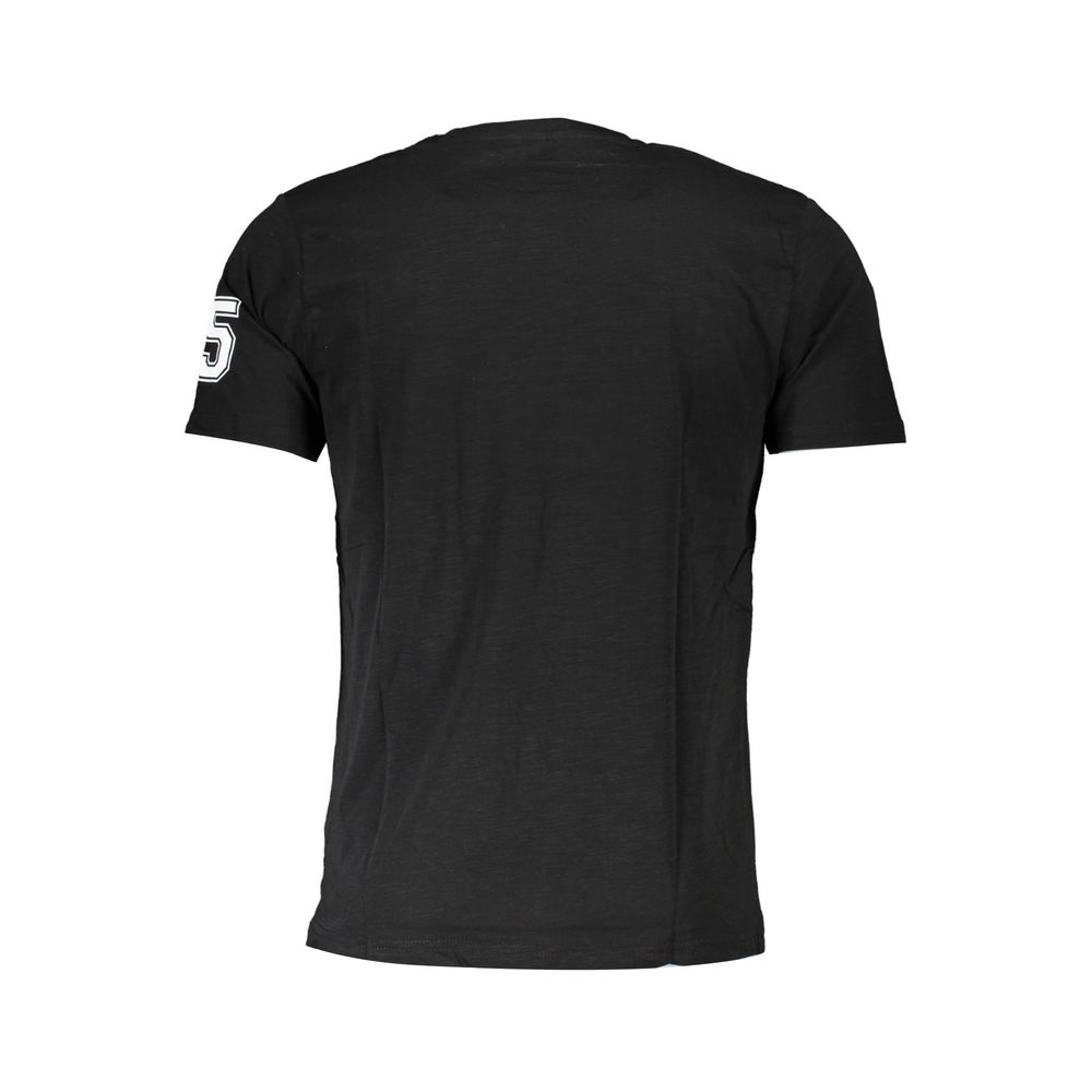 U.S. Grand Polo Black Cotton T-Shirt