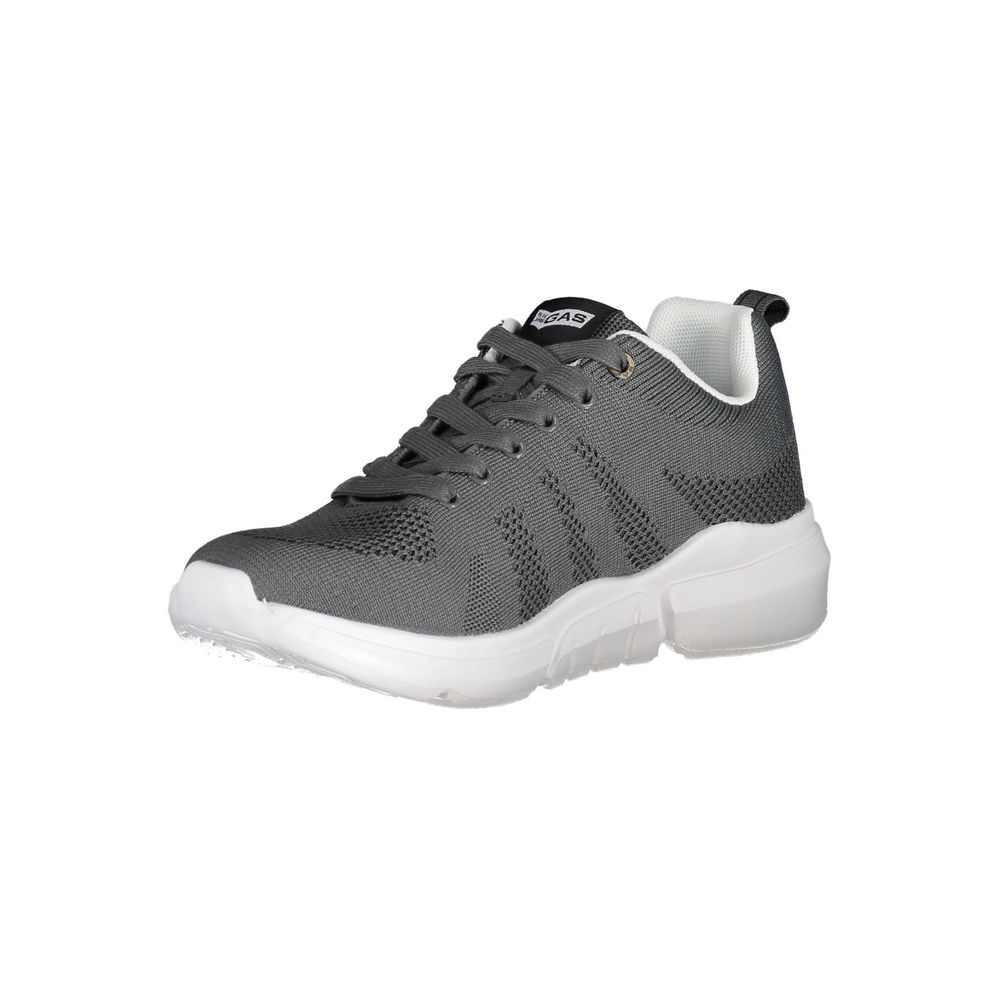 Gas Gray Artificial Leather Sneaker