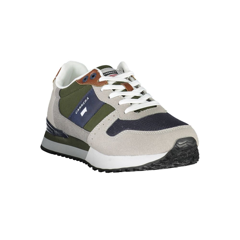 Carrera Gray Polyester Sneaker