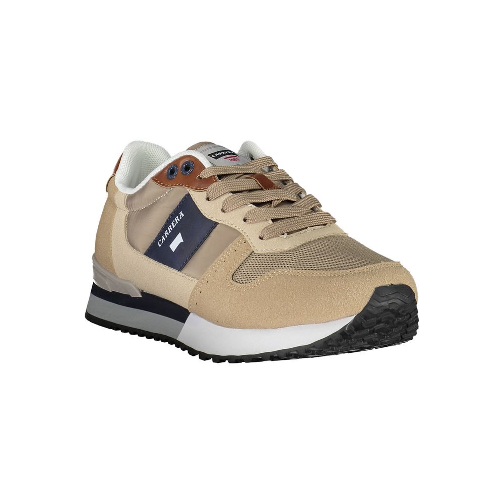 Carrera Beige Polyester Sneaker