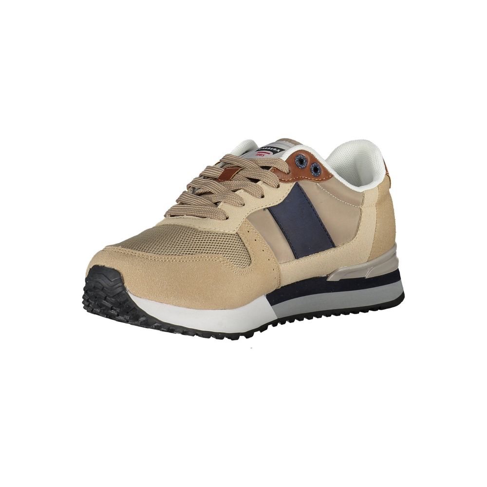 Carrera Beige Polyester Sneaker