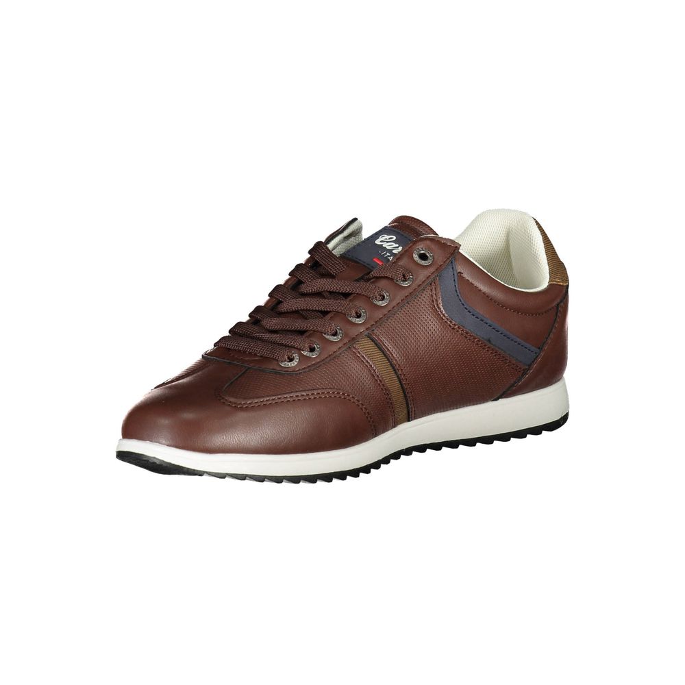 Carrera Brown Polyethylene Sneaker