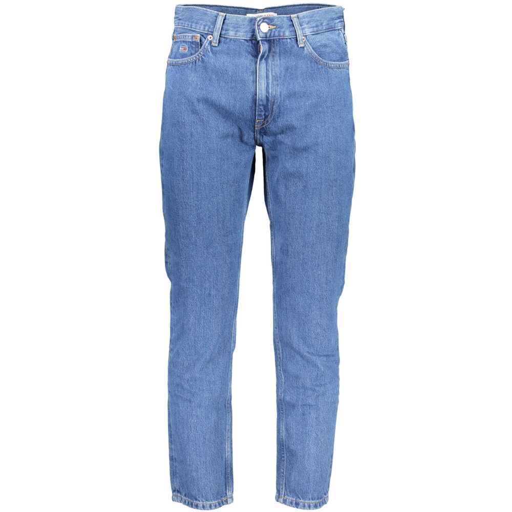 Tommy Hilfiger Blue Cotton Jeans & Pant