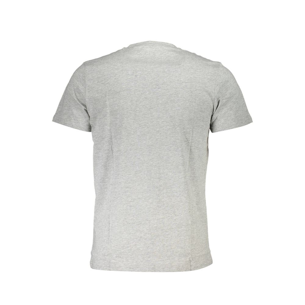 Cavalli Class Gray Cotton T-Shirt