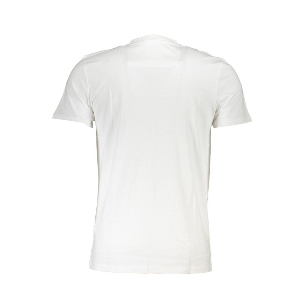 Cavalli Class White Cotton T-Shirt