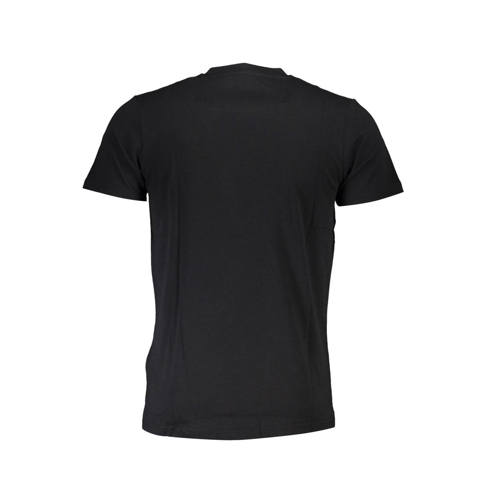 Cavalli Class Black Cotton T-Shirt