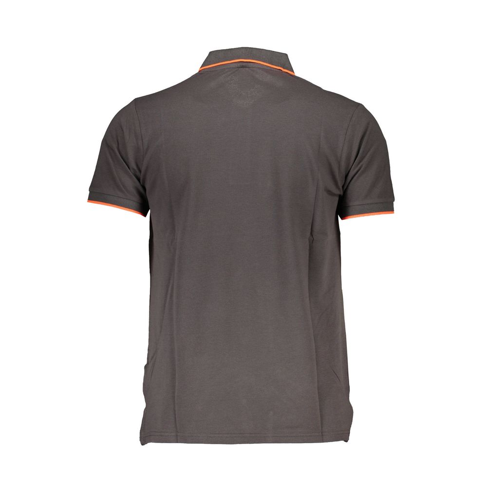 U.S. Grand Polo Gray Cotton Polo Shirt
