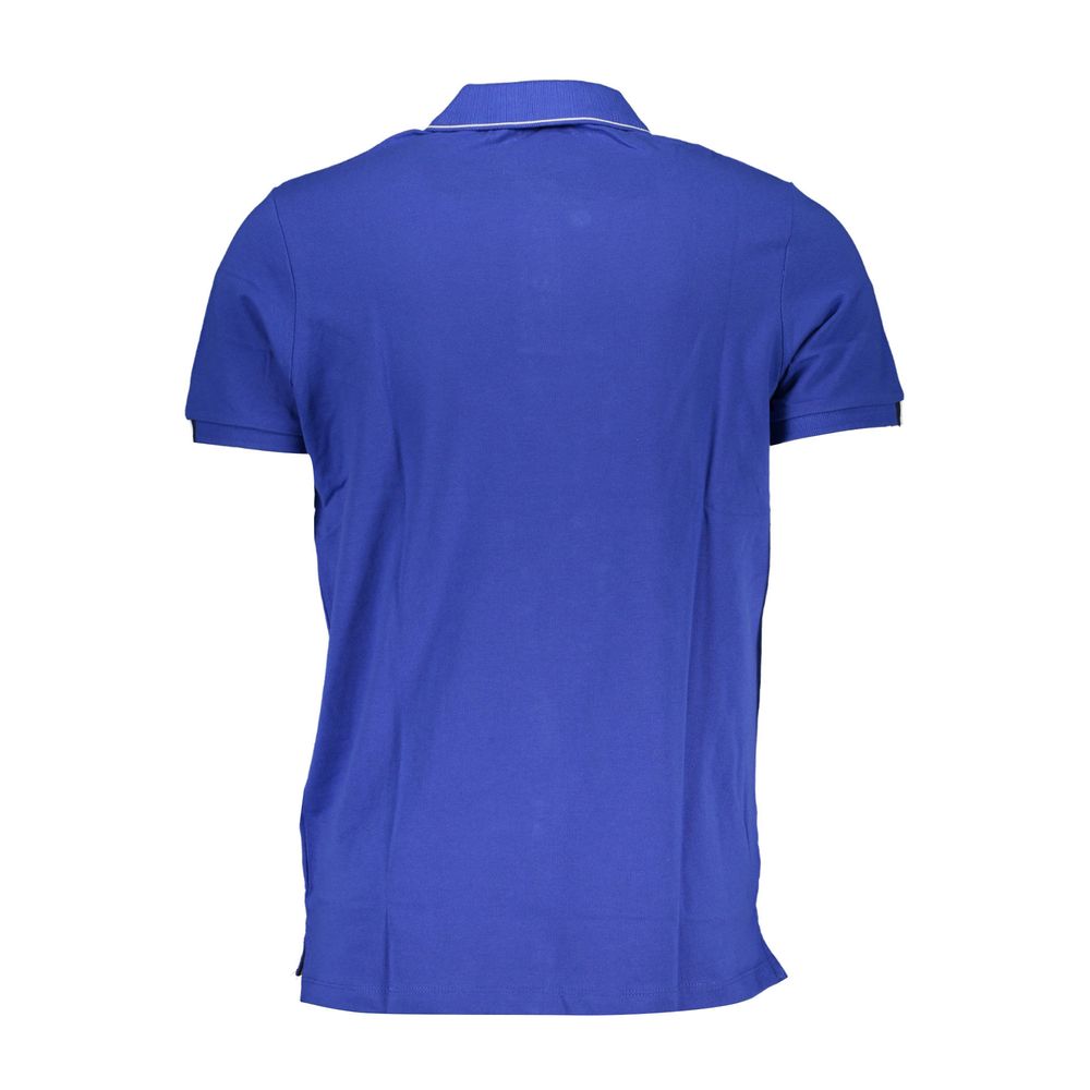 Scuola Nautica Blue Cotton Polo Shirt