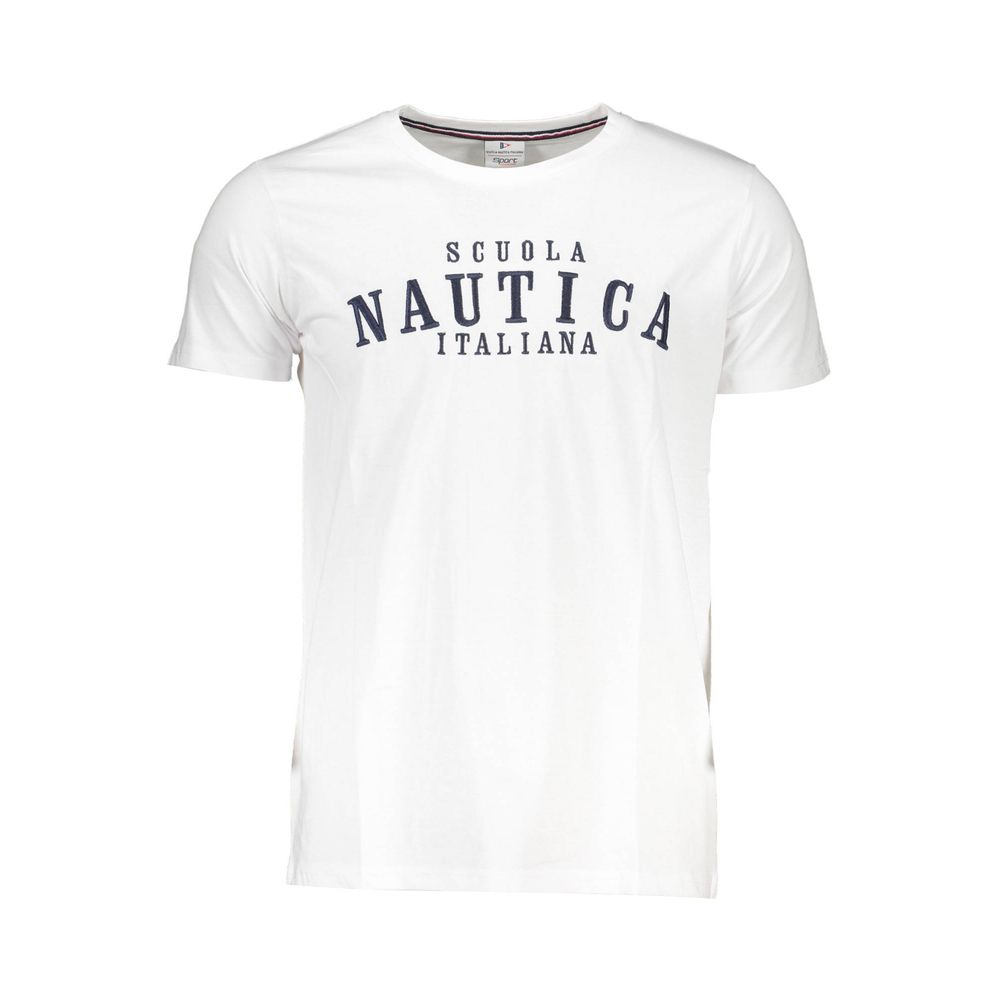 Scuola Nautica White Cotton T-Shirt