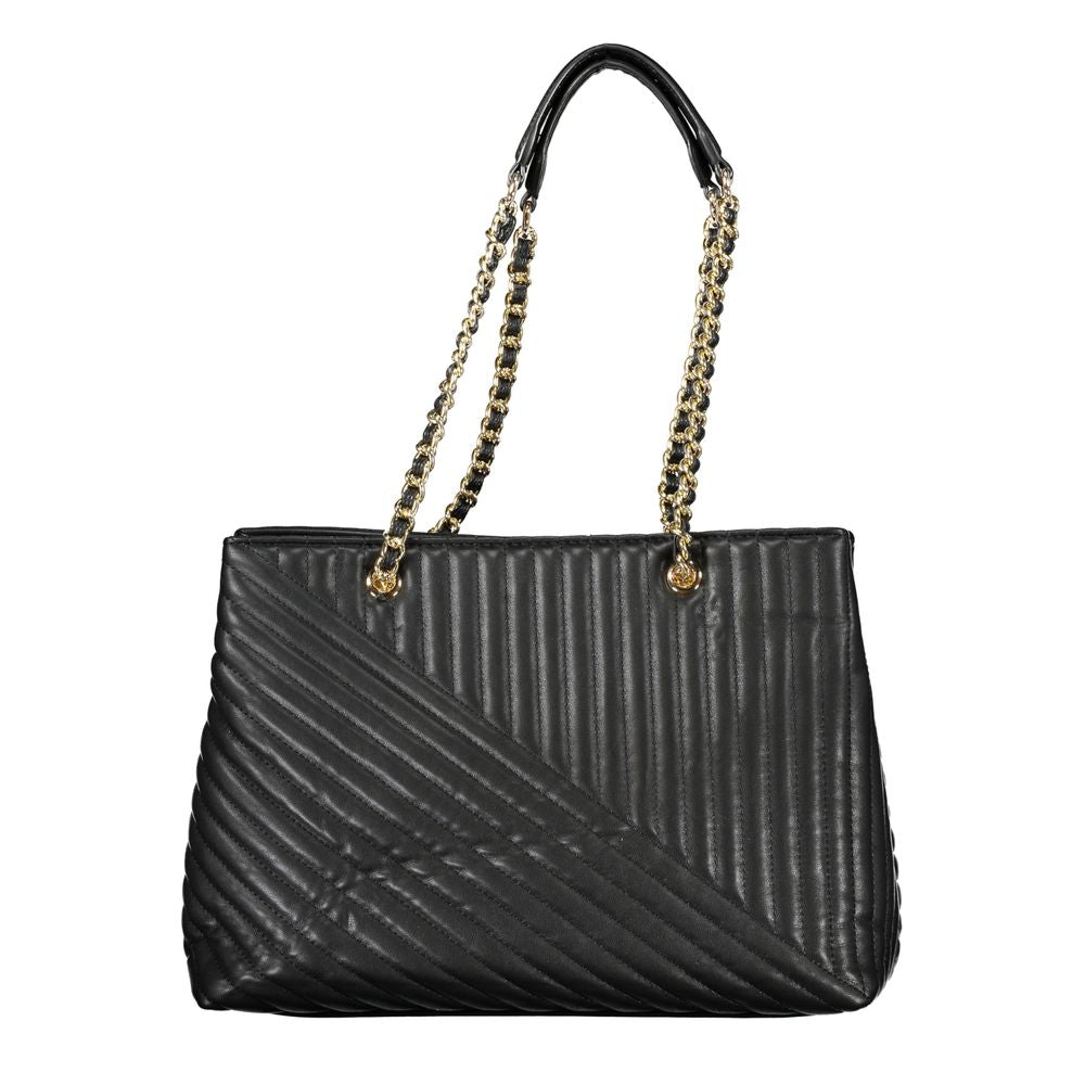 Mario Valentino Black Polyethylene Handbag