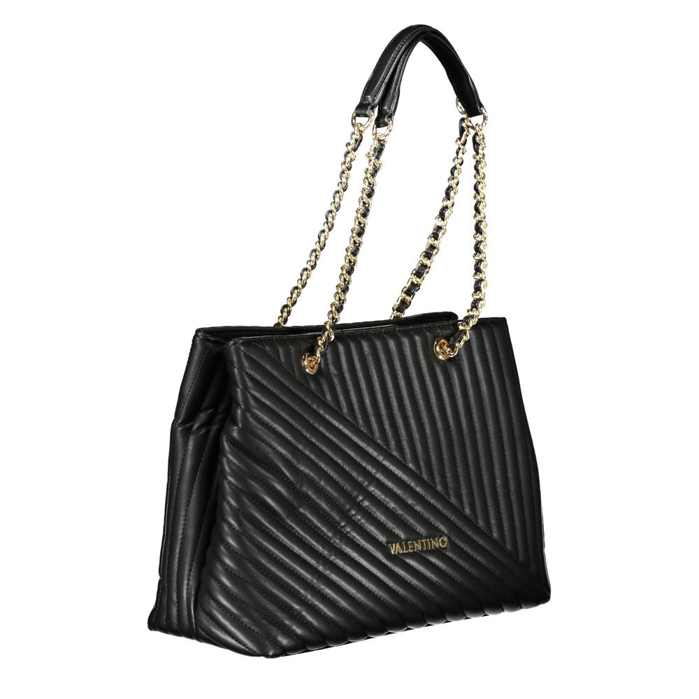Mario Valentino Black Polyethylene Handbag