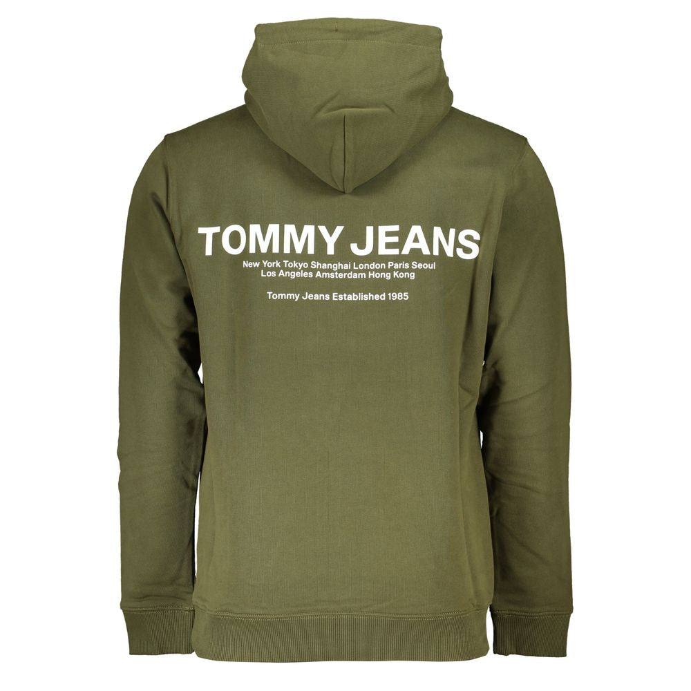 Tommy Hilfiger Green Cotton Sweater