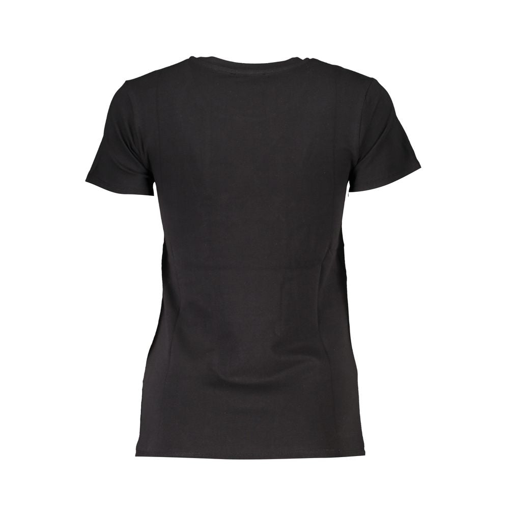 Cavalli Class Black Cotton Tops & T-Shirt