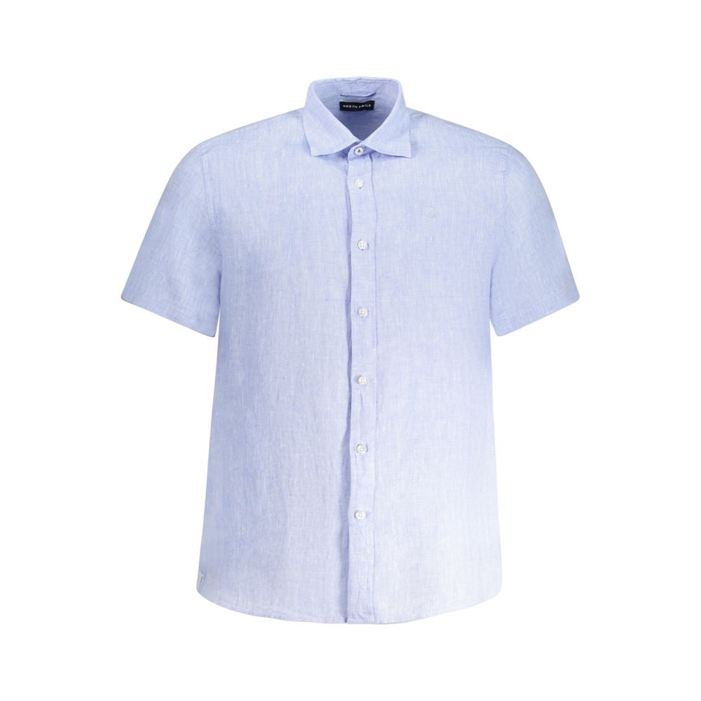 North Sails Blue Linen Shirt