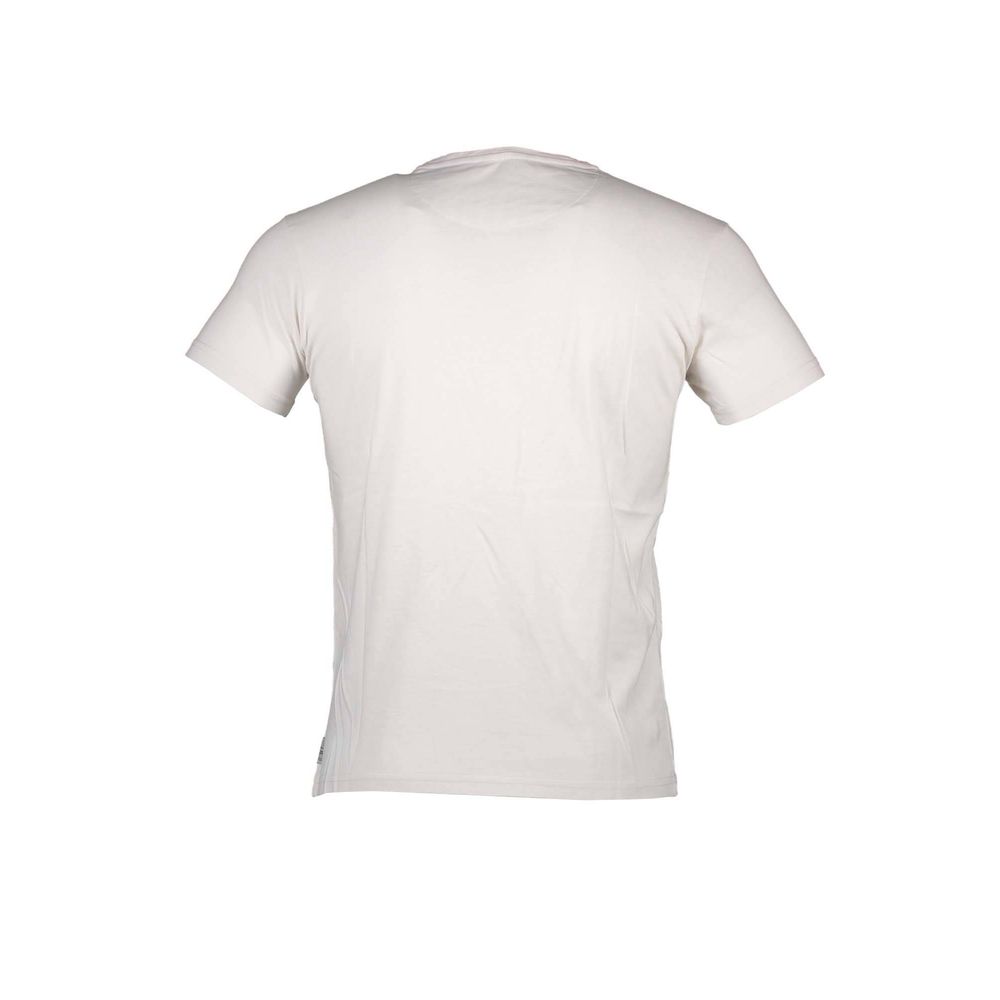 Yes Zee White Cotton T-Shirt
