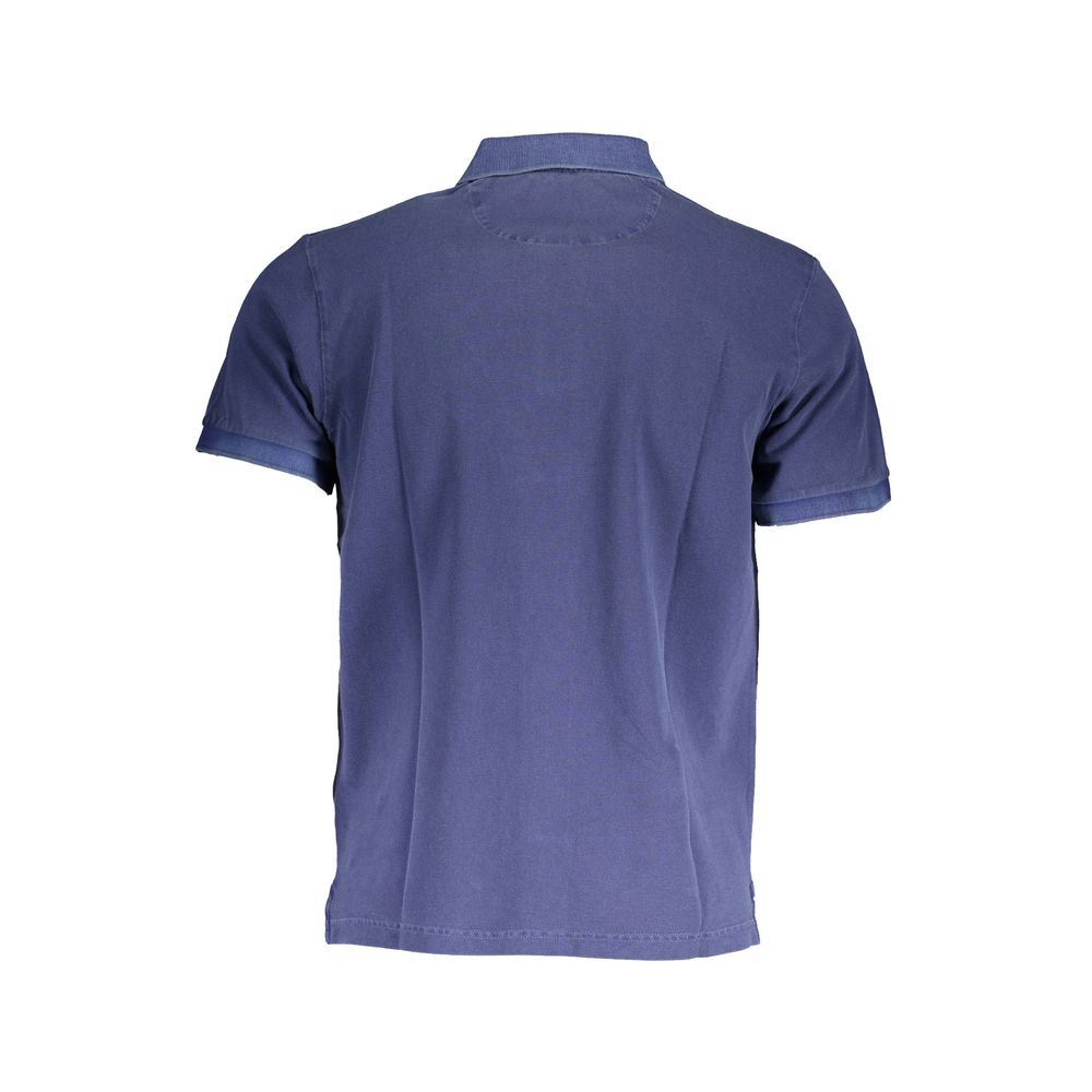Gant Blue Cotton Polo Shirt
