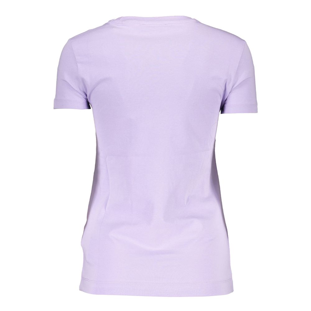 Guess Jeans Purple Cotton Tops & T-Shirt