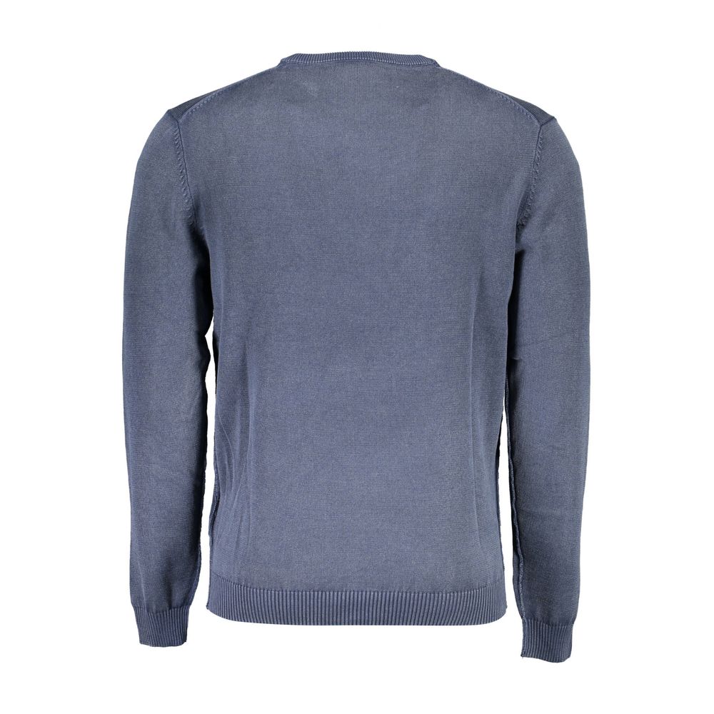 Guess Jeans Blue Cotton Sweater