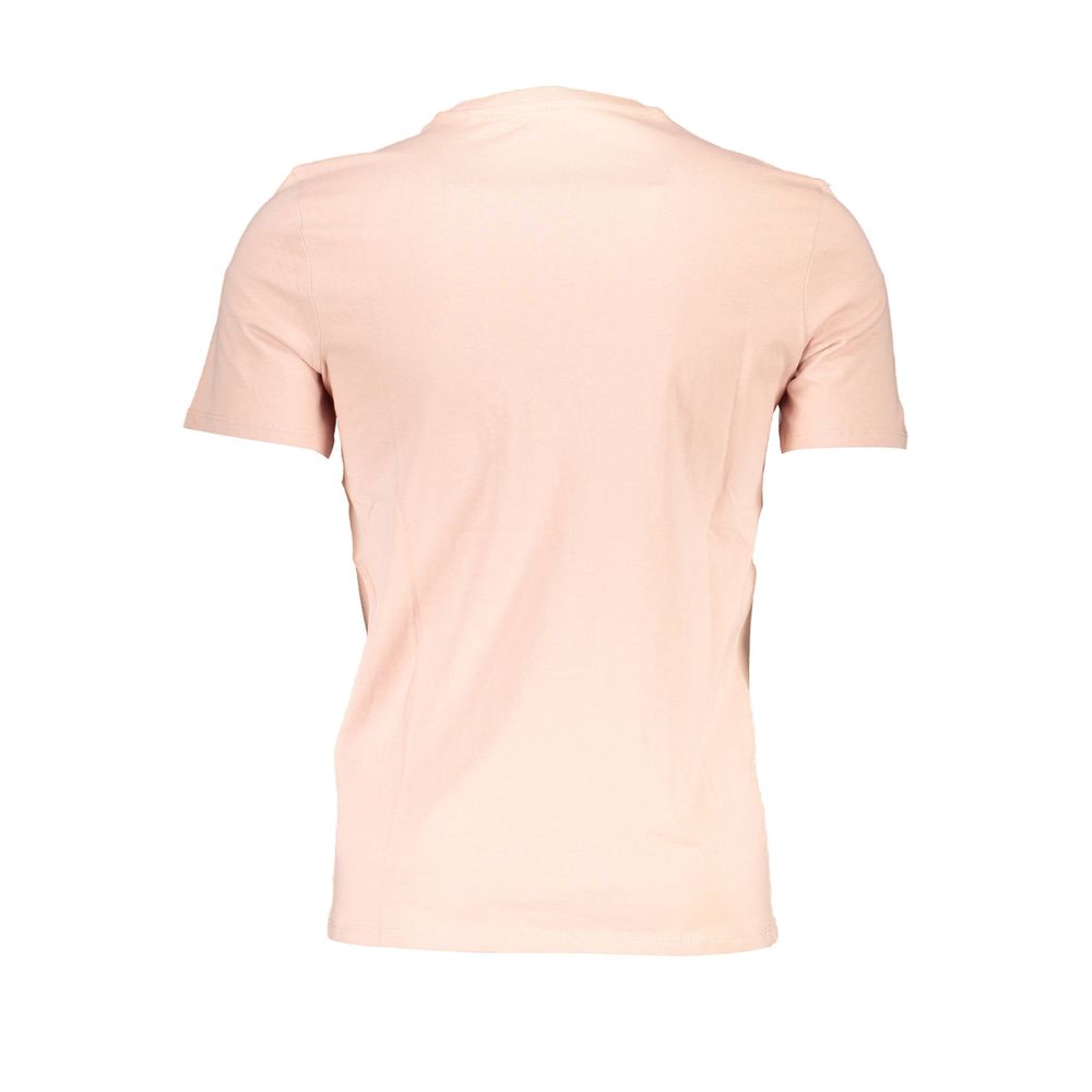 Guess Jeans Pink Cotton T-Shirt