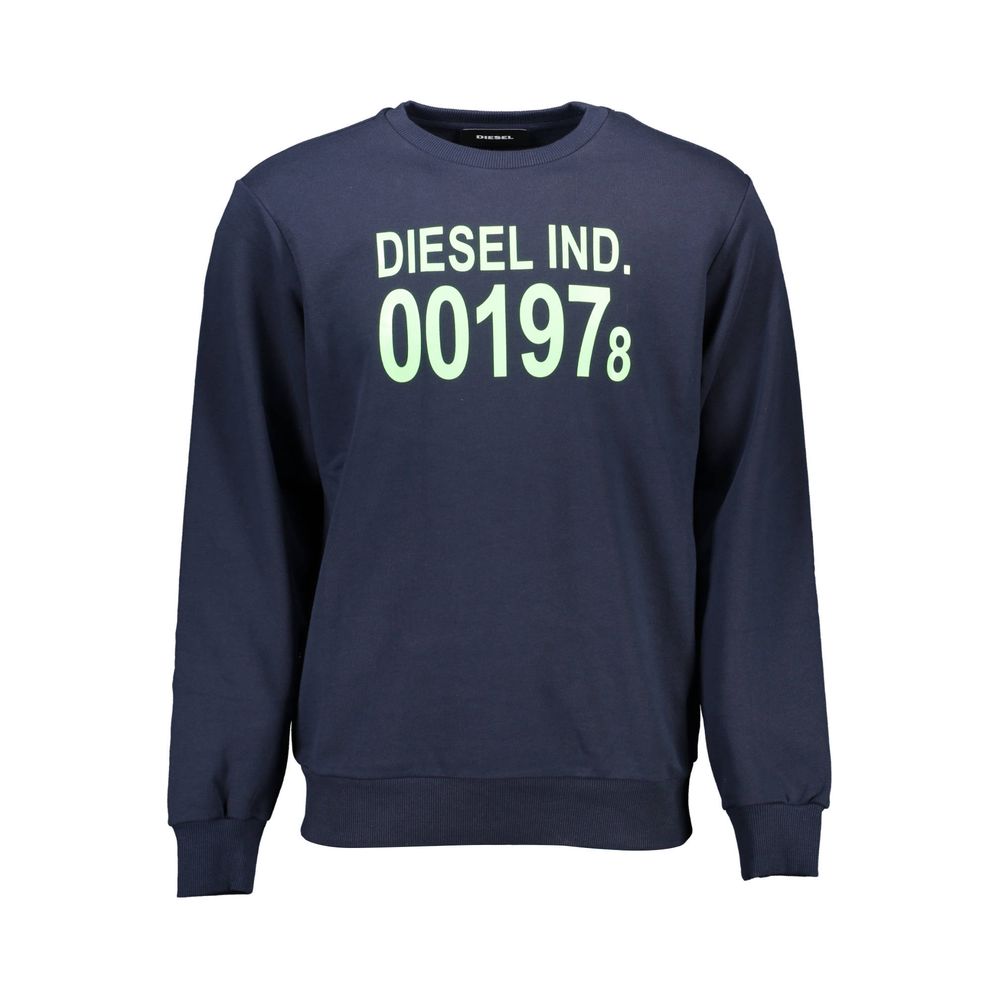 Diesel Blue Cotton Sweater