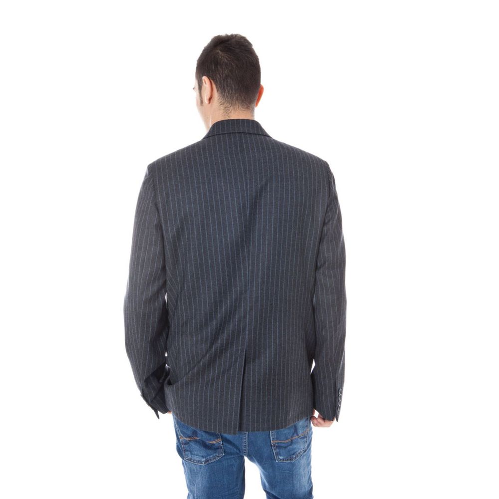 Calvin Klein Gray Wool Jacket