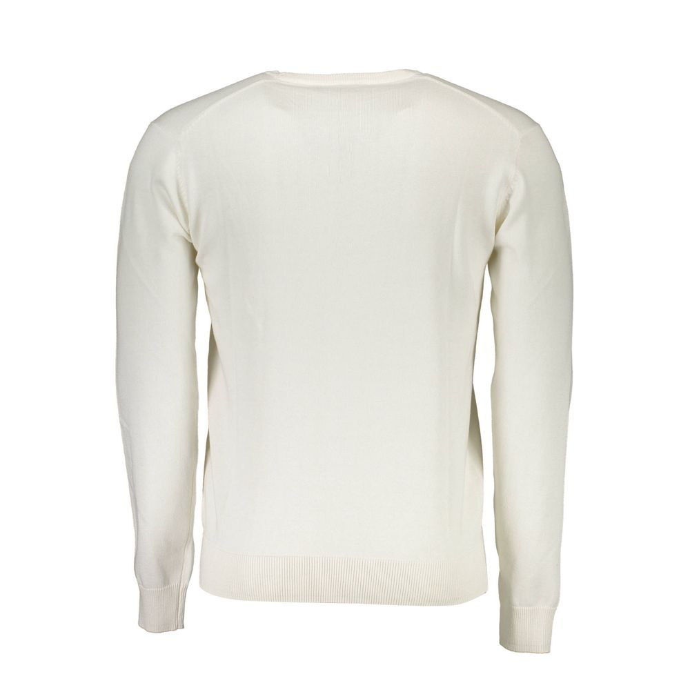 U.S. POLO ASSN. White Cotton Sweater